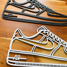Load image into Gallery viewer, Air Force 1 Inspired XL Sneaker Wall Decor Piece
