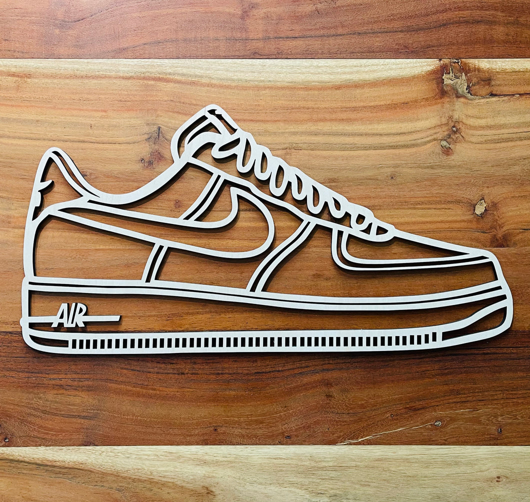 Air Force 1 Inspired XL Sneaker Wall Decor Piece