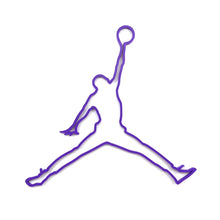 Load image into Gallery viewer, Jumpman Inspired Outline Wall Art 2D
