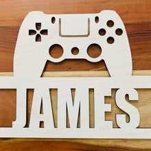 Load image into Gallery viewer, Customizable PlayStation Controller Name/Gamertag Sign
