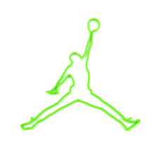 Load image into Gallery viewer, Jumpman Inspired Outline Wall Art 2D

