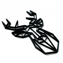 Load image into Gallery viewer, Deer Head Geometric Wall Art 2D
