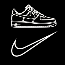 Load image into Gallery viewer, N!ke Starter Wall Art Pack - Swoosh/AF1 Inspired - Gift Set
