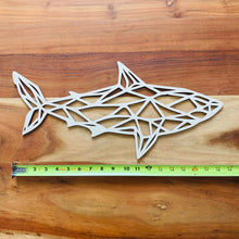 Load image into Gallery viewer, Shark #3 Geometric Wall Art Wood XL

