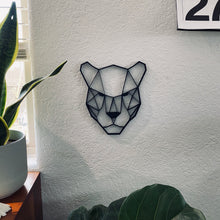Load image into Gallery viewer, Panther Geometric Wall Art 2D
