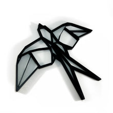 Load image into Gallery viewer, Swallow Geometric Bird Wall Art 2D
