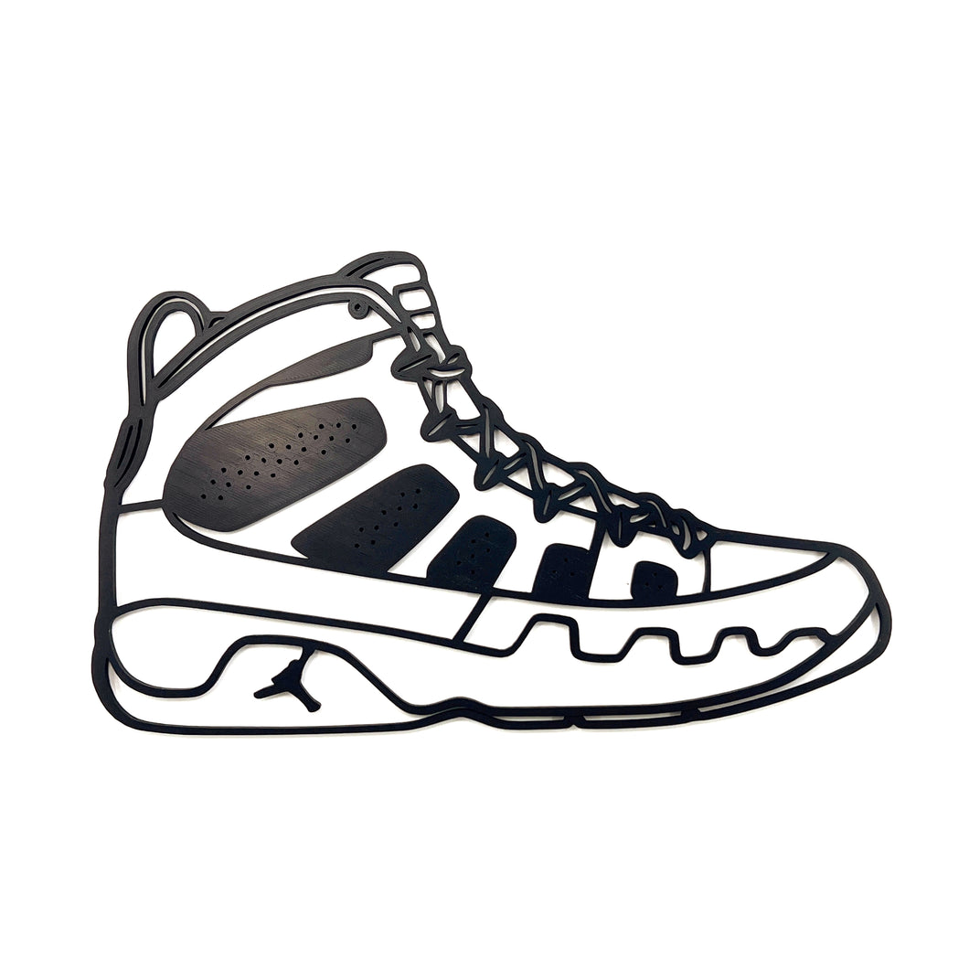 Air Jordan 9 Inspired Wall Piece 2D