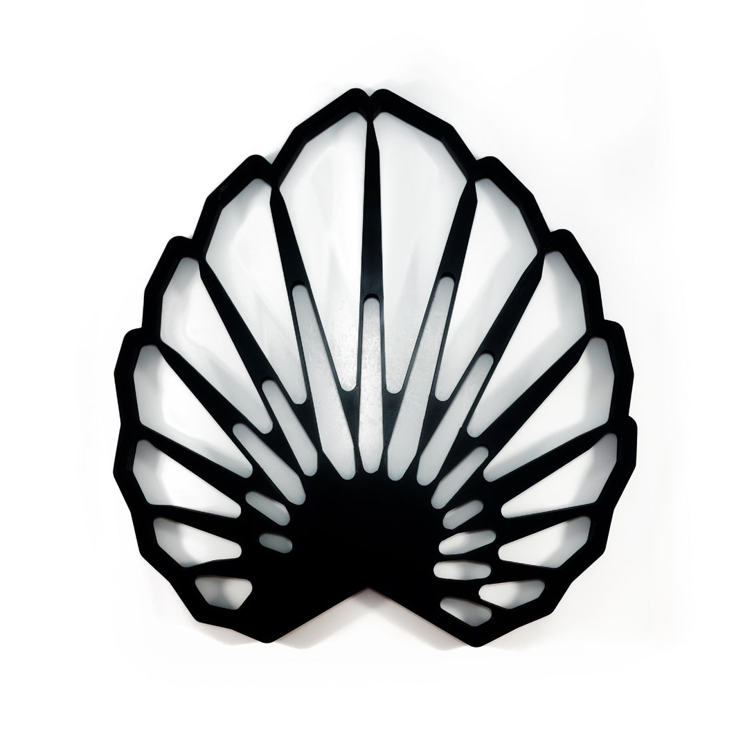 Monstera Leaf Geometric Wall Art 2D