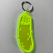 Load image into Gallery viewer, Pickle Rick Keychain
