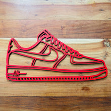 Load image into Gallery viewer, Air Force 1 Inspired XL Sneaker Wall Decor Piece

