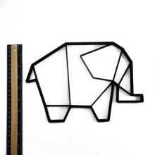 Load image into Gallery viewer, Elephant Geometric Wall Art 2D
