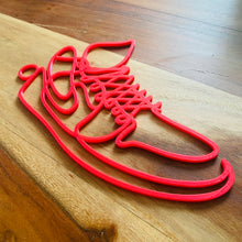 Load image into Gallery viewer, Inspired N!ke Silhouette Wall Art 3D printed Sneaker Head Gift for Him
