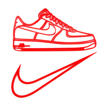 Load image into Gallery viewer, N!ke Starter Wall Art Pack - Swoosh/AF1 Inspired - Gift Set
