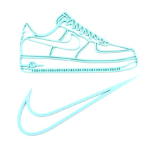 Load image into Gallery viewer, N!ke Starter Wall Art Pack - Swoosh/AF1 Inspired - Gift Set
