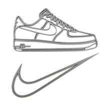 Load image into Gallery viewer, N!ke Starter Wall Art Pack - Swoosh/AF1 Inspired - Gift Set
