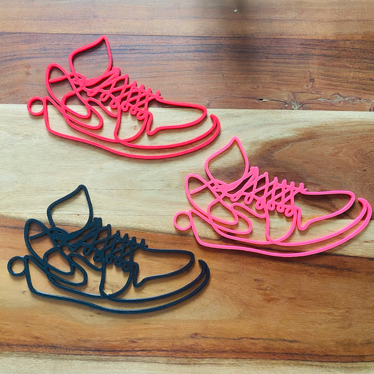 Original Athlete Silhouette 3D Relief - layered 3D-printed wall art piece, hand-finished by Soul Kid Dsgn, view 6