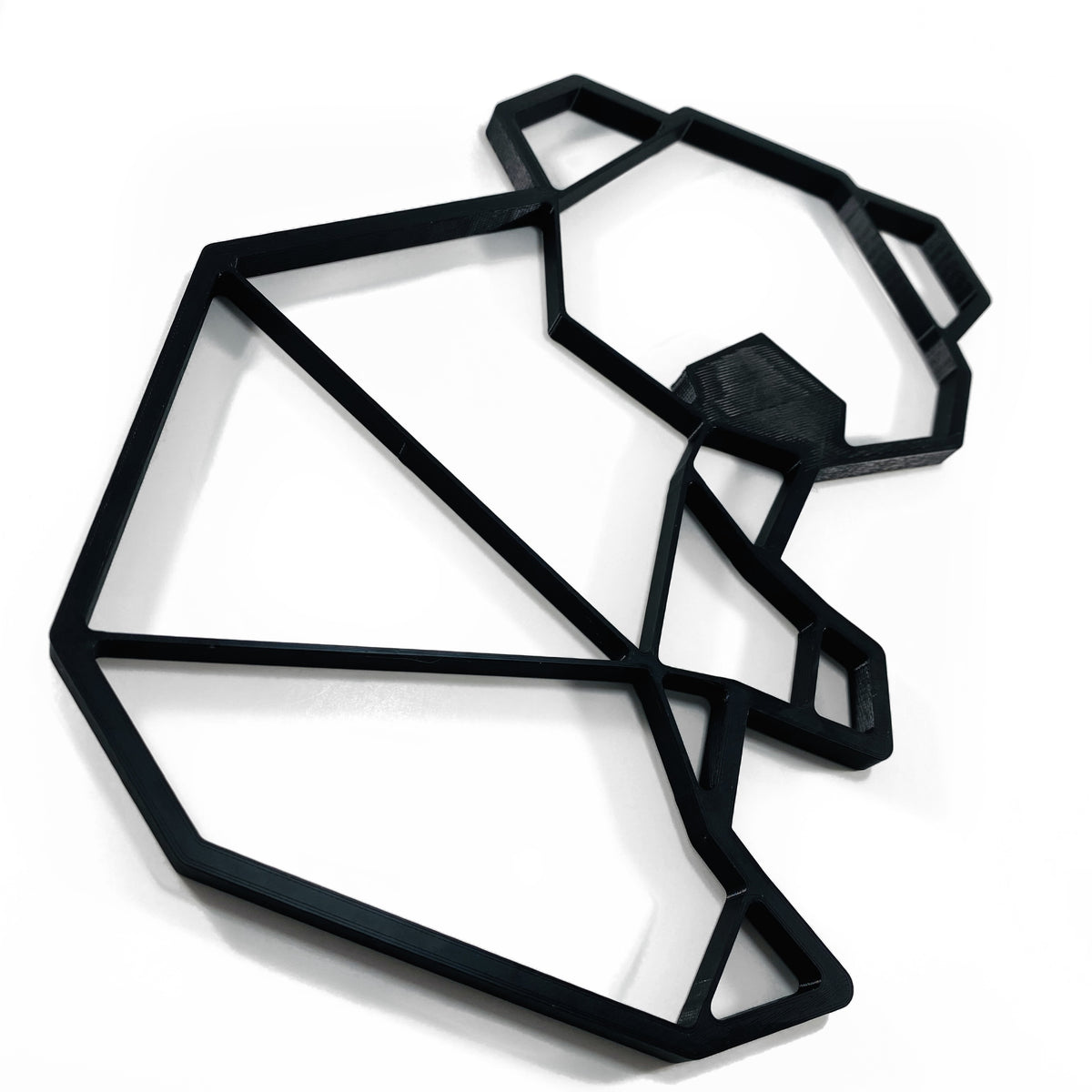 Original Geo Koala Relief - layered 3D-printed wall art piece, hand-finished by Soul Kid Dsgn, view 2