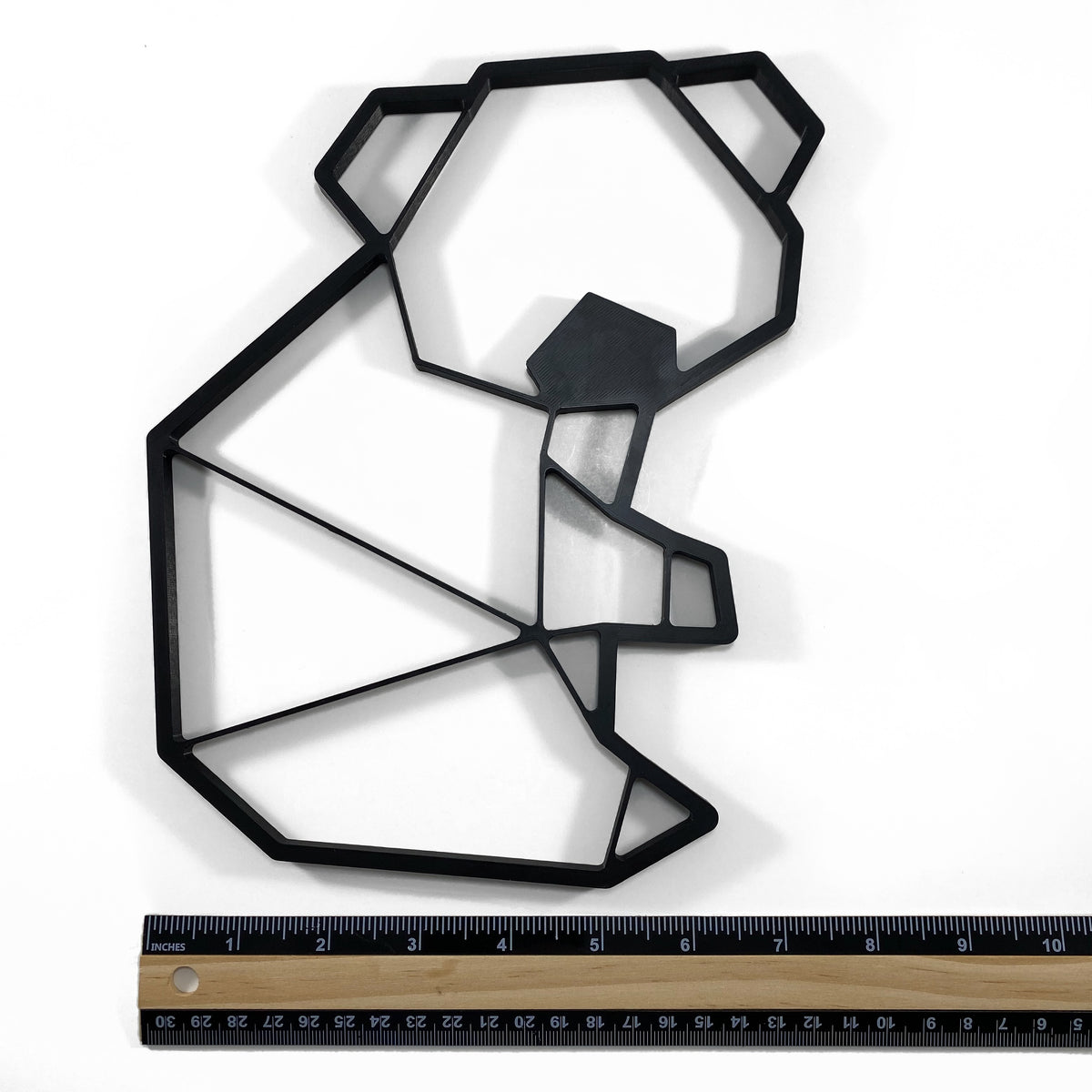 Original Geo Koala Relief - layered 3D-printed wall art piece, hand-finished by Soul Kid Dsgn, view 4