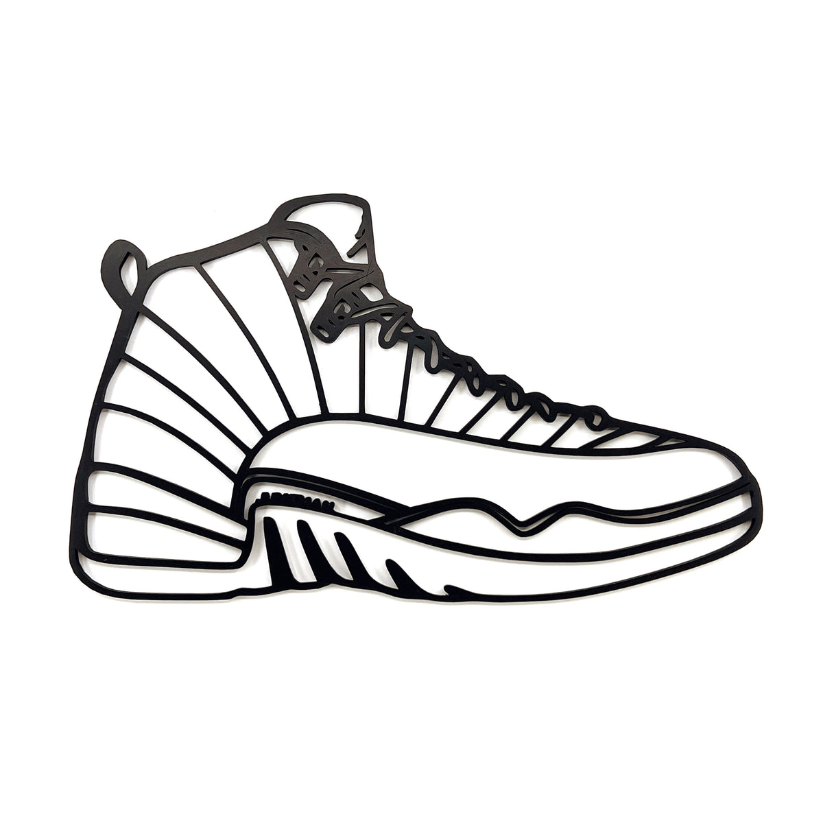 Original Playoff Silhouette - layered 3D-printed wall art piece, hand-finished by Soul Kid Dsgn, view 2