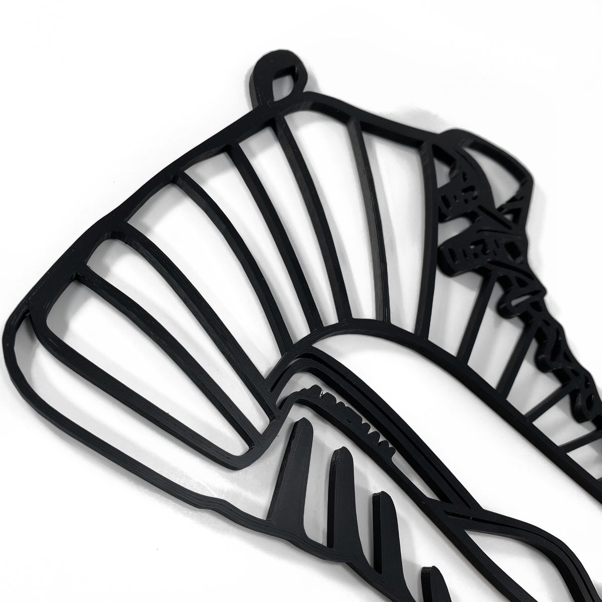 Original Playoff Silhouette - layered 3D-printed wall art piece, hand-finished by Soul Kid Dsgn, view 3