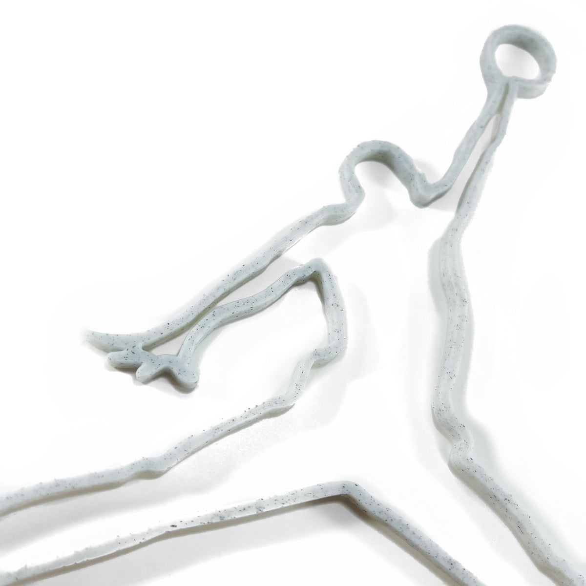 Original Soaring Athlete Outline Relief - layered 3D-printed wall art piece, hand-finished by Soul Kid Dsgn, view 2
