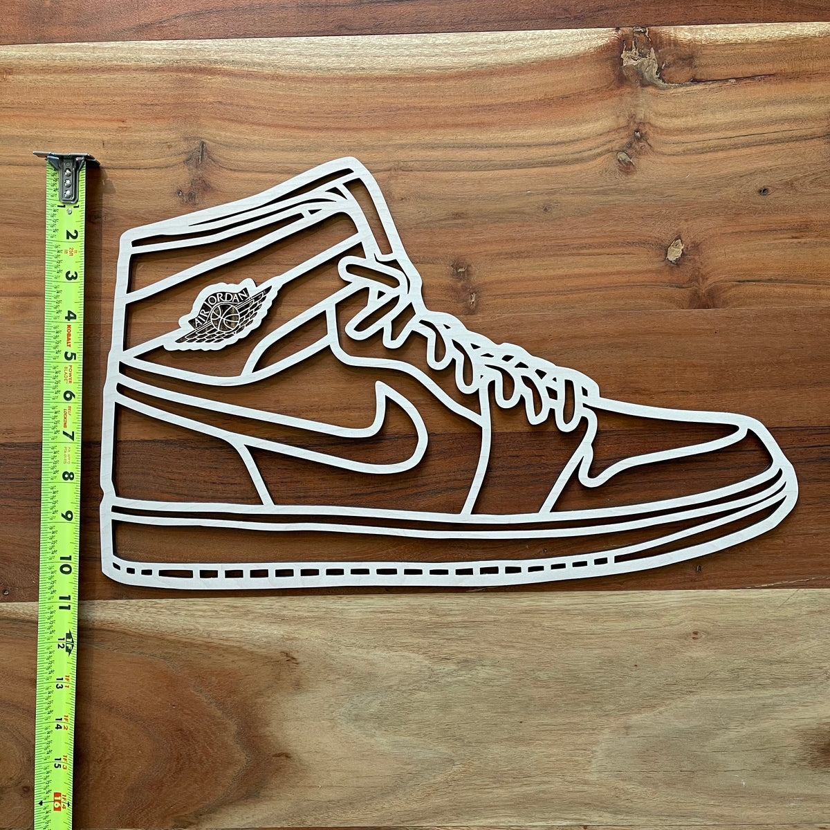 Original Court Classic Hi XL Relief - layered 3D-printed wall art piece, hand-finished by Soul Kid Dsgn, view 7