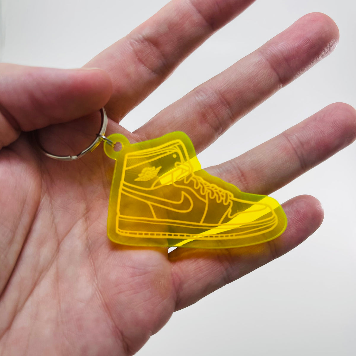 Original Court Classic Hi Keychain - laser-cut acrylic keychain, hand-finished by Soul Kid Dsgn, view 6