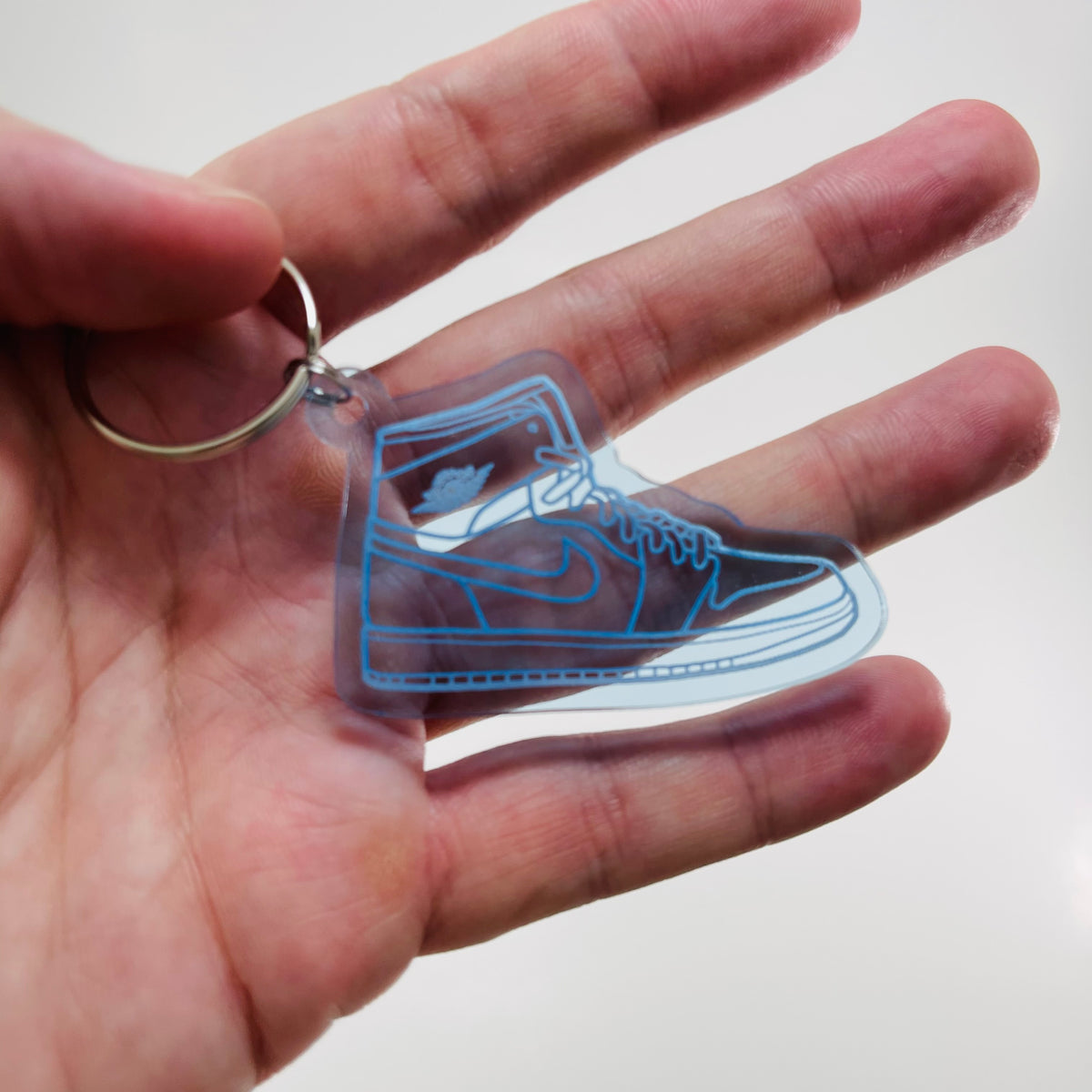 Original Court Classic Hi Keychain - laser-cut acrylic keychain, hand-finished by Soul Kid Dsgn, view 7