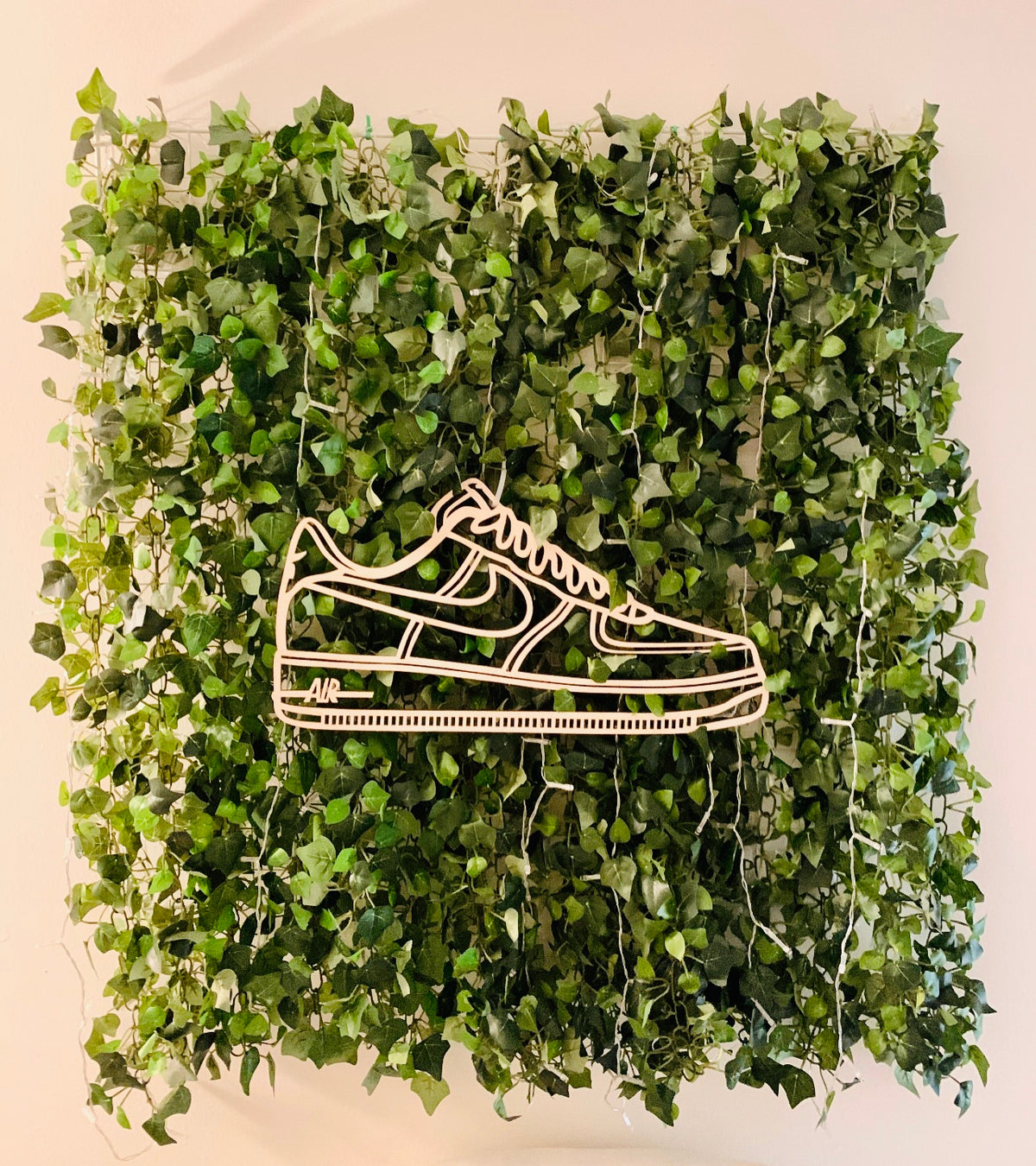 Original Court Classic XL Relief - layered 3D-printed wall art piece, hand-finished by Soul Kid Dsgn
