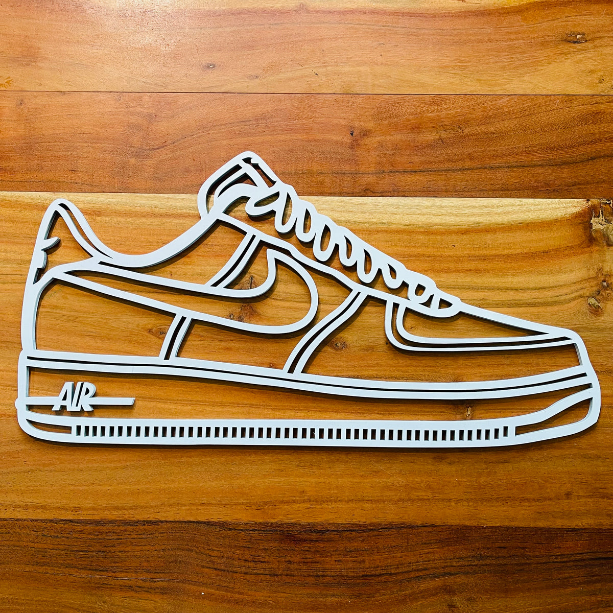 Original Court Classic XL Relief - layered 3D-printed wall art piece, hand-finished by Soul Kid Dsgn, view 4