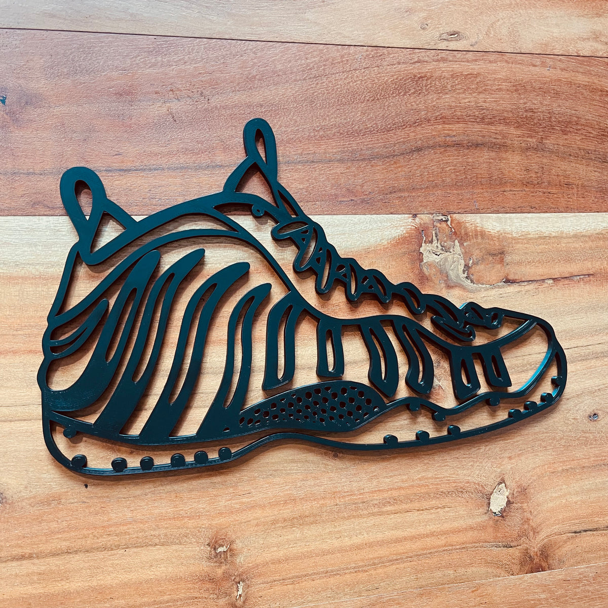 Original Molded Shell Court Relief - layered 3D-printed wall art piece, hand-finished by Soul Kid Dsgn, view 5
