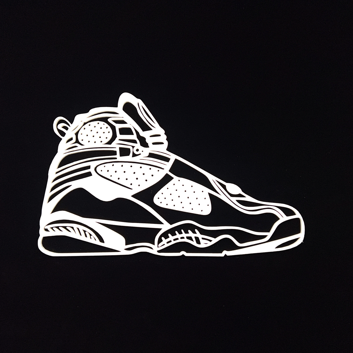 Original Rookie Year Relief - layered 3D-printed wall art piece, hand-finished by Soul Kid Dsgn, view 2