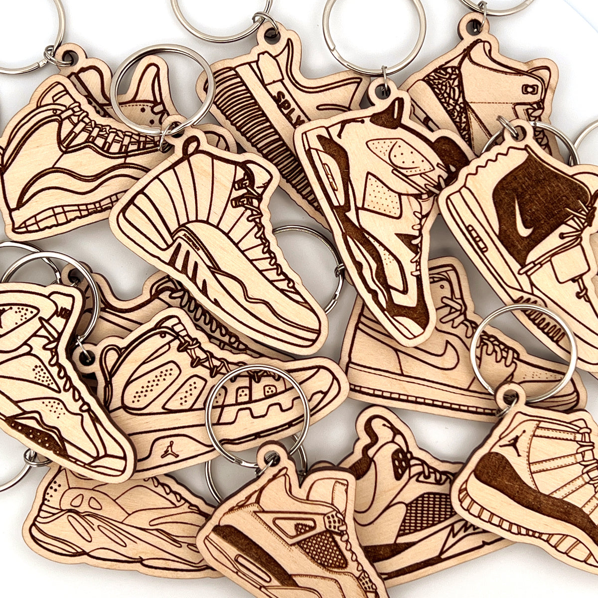 Original Patent Performance Keychain - laser-cut acrylic keychain, hand-finished by Soul Kid Dsgn, view 4