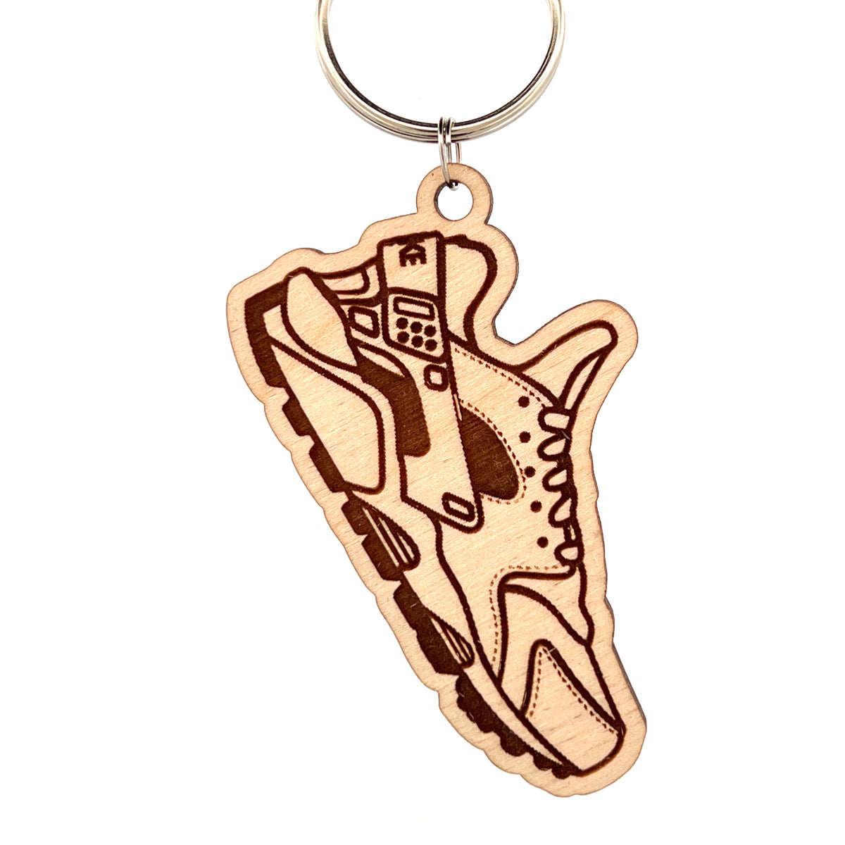 Original Cage Runner Keychain - laser-cut acrylic keychain, hand-finished by Soul Kid Dsgn