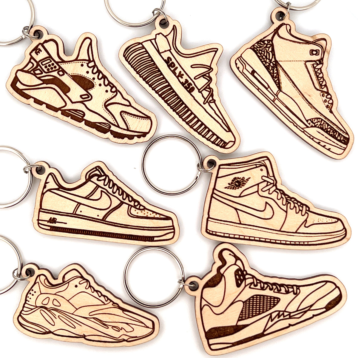 Original Cage Runner Keychain - laser-cut acrylic keychain, hand-finished by Soul Kid Dsgn, view 5